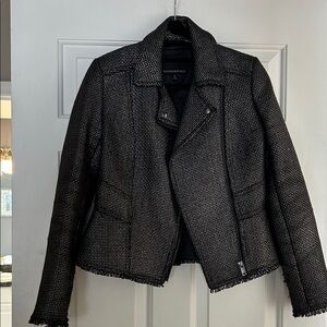 Banana Republic Black Textured Blazer